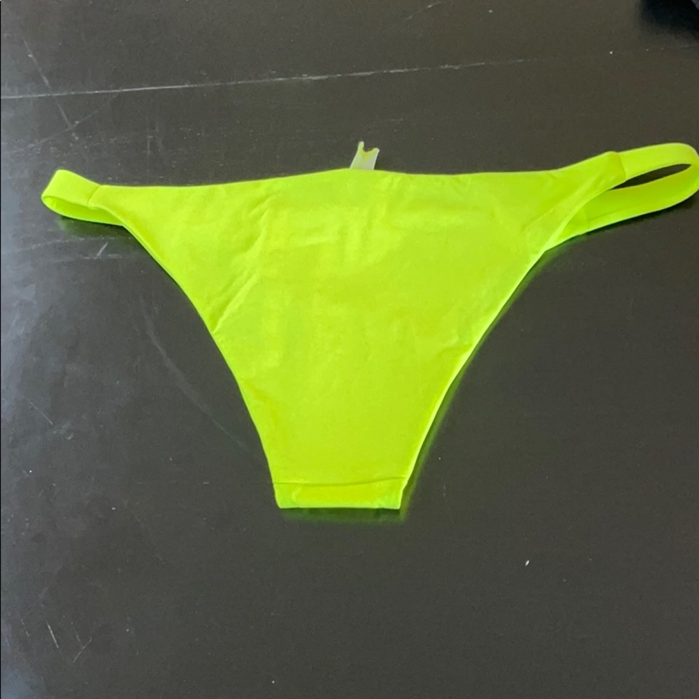 Free People X Tavik Neon Yellow Bikini Bottom - Picture 6 of 6